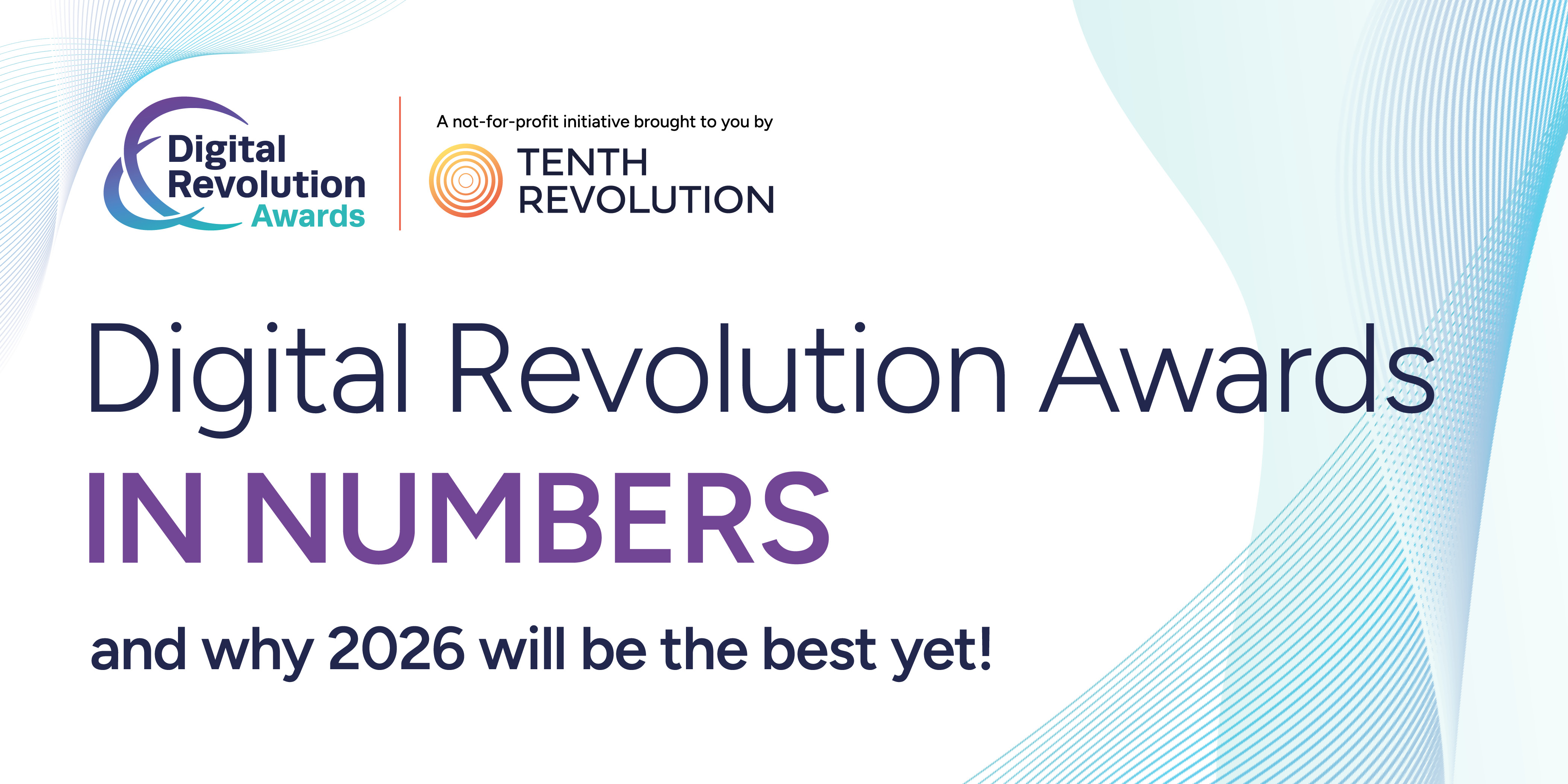 The UK Digital Revolution Awards in numbers (and why 2026 will be the best yet)
