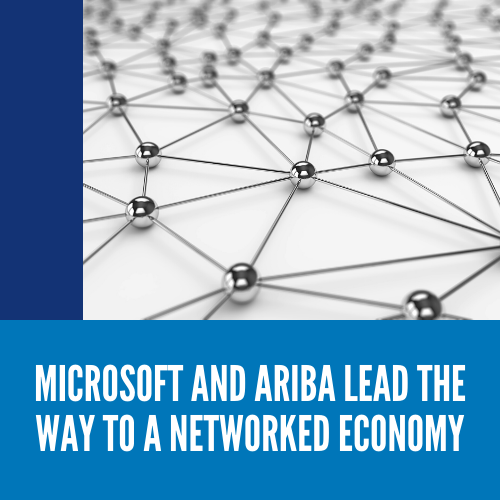 Microsoft and Ariba lead the way to a networked economy