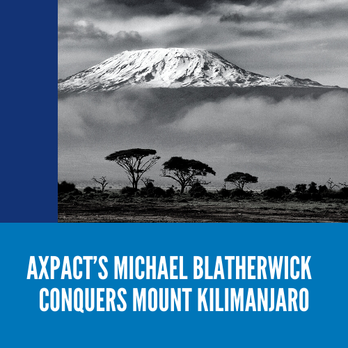 AXpact’s Michael Blatherwick conquers Mount Kilimanjaro