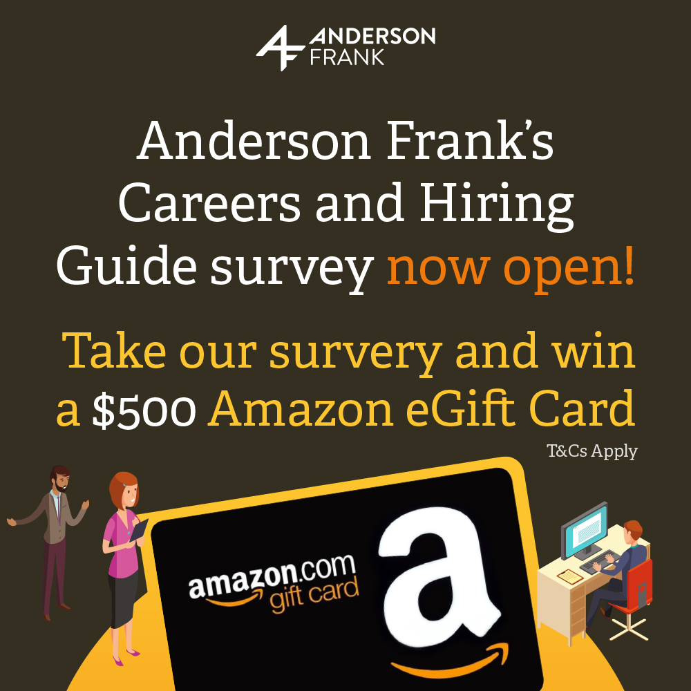 The Anderson Frank Careers and Hiring Guide: NetSuite Edition 2022/23 survey is open now!
