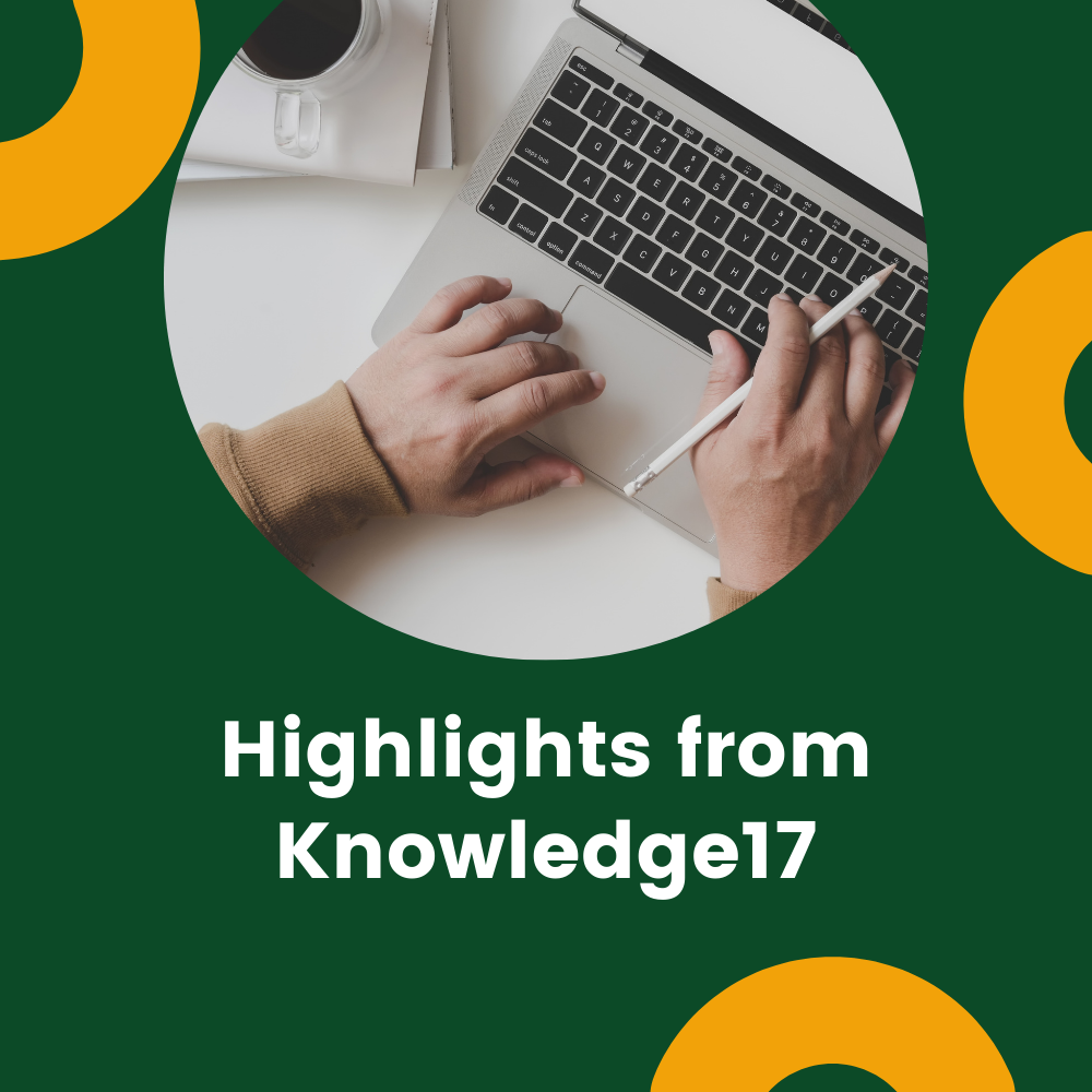 Highlights from Knowledge17