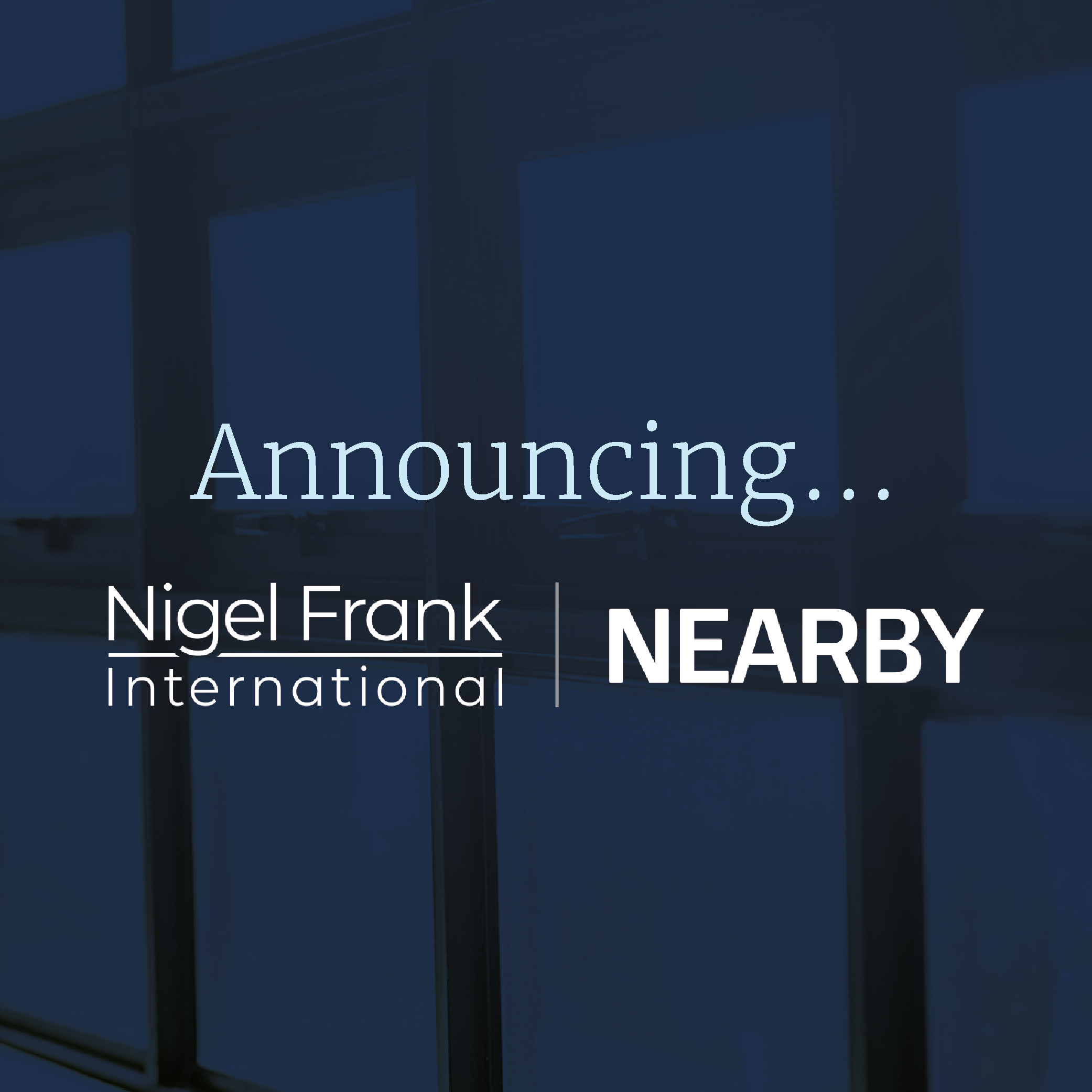 Announcing… Nearby