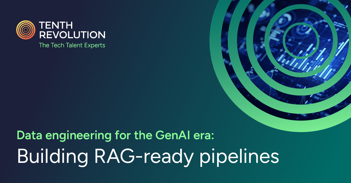 Data engineering for the GenAI era: Building RAG-ready pipelines