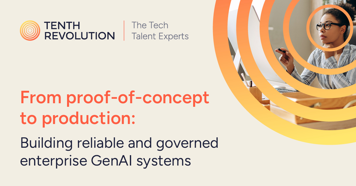 From proof-of-concept to production: Building reliable and governed enterprise GenAI systems
