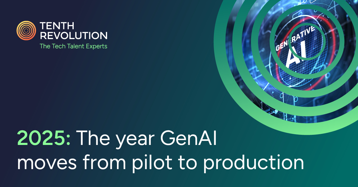 From pilots to production: GenAI’s 2025 turning point