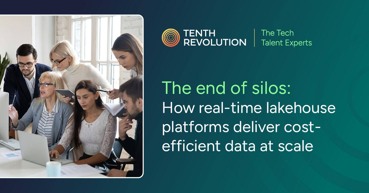 The end of silos: How real-time lakehouse platforms deliver cost-efficient data at scale