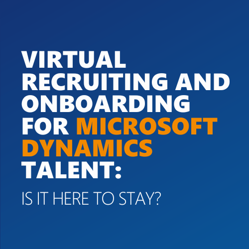 Virtual recruiting and onboarding for Dynamics talent