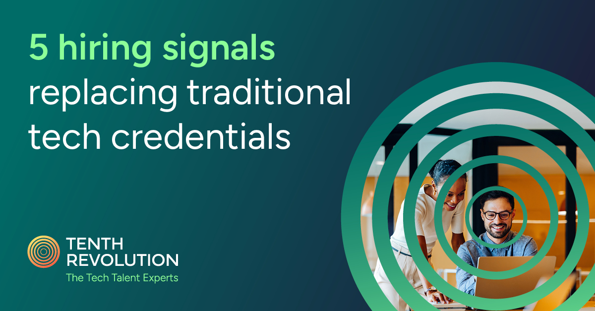 5 hiring signals replacing traditional tech credentials